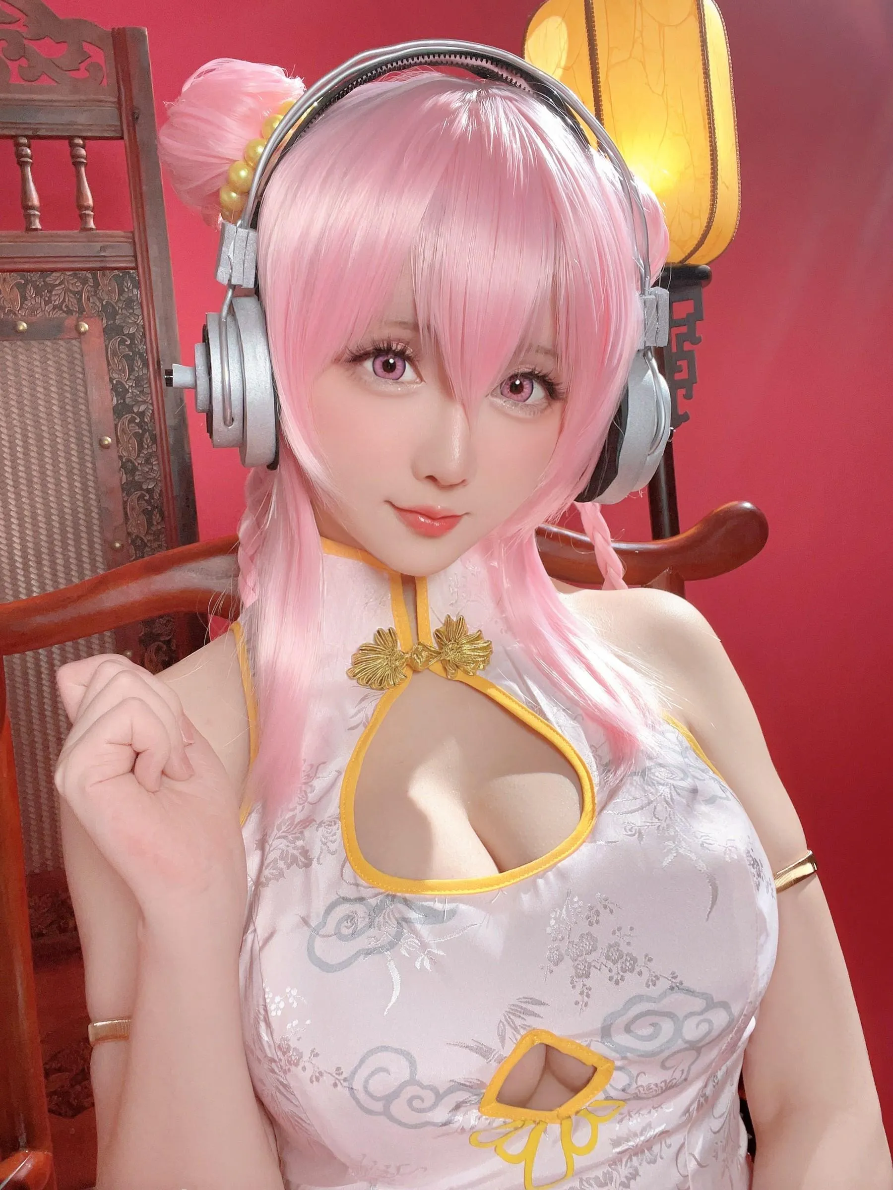 星之迟迟 – NO.143 超级索尼子-旗袍ver [42P]插图2